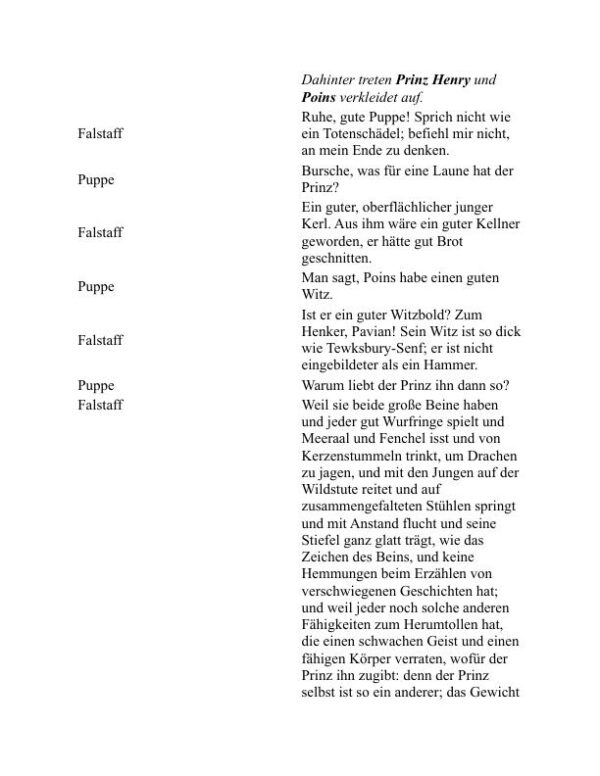 Heinrich IV., Teil II - William Shakespeare (Henry IV, Part II - Deutsch) - Image 2