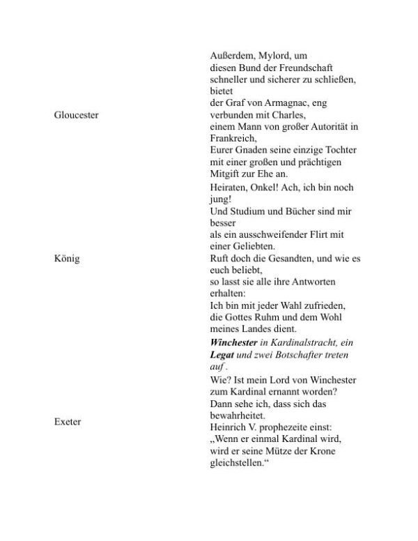 Heinrich VI., Teil I - William Shakespeare (Henry VI, Part I - Deutsch) - Image 2