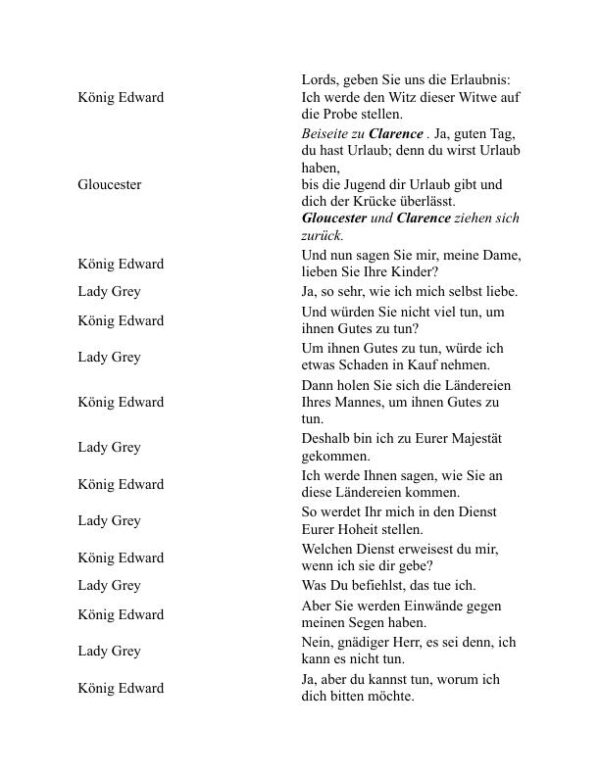 Heinrich VI., Teil III - William Shakespeare (Henry VI, Part III - Deutsch) - Image 2