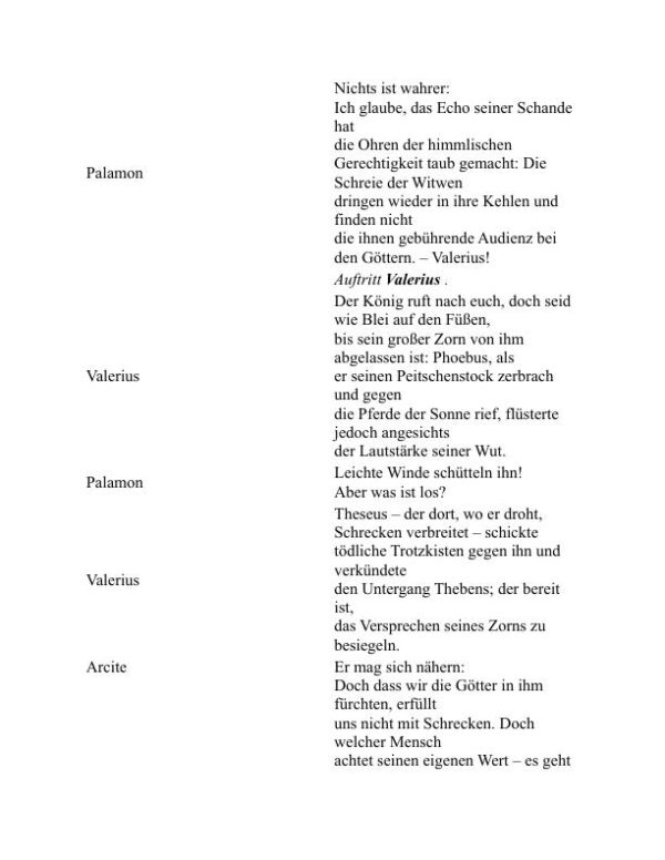 Die beiden edlen Verwandten - William Shakespeare (The Two Noble Kinsmen - Deutsch) - Image 2