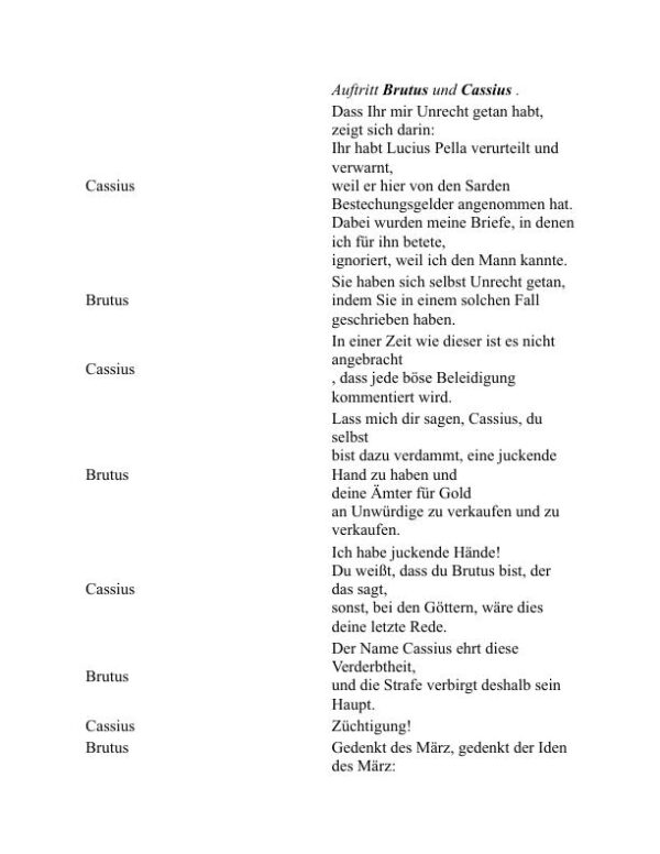 Julius Caesar - William Shakespeare (Julius Caesar - Deutsch) - Image 2
