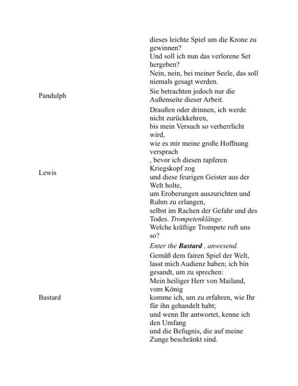 König Johann - William Shakespeare (King John - Deutsch) - Image 2