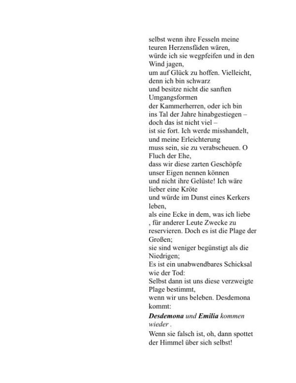 Othello - William Shakespeare (Othello - Deutsch) - Image 2