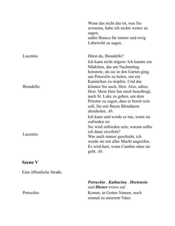 Der Widerspenstigen Zähmung - William Shakespeare (The Taming of the Shrew - Deutsch) - Image 2