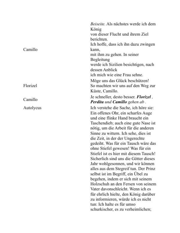 Das Wintermärchen - William Shakespeare (The Winter’s Tale - Deutsch) - Image 2