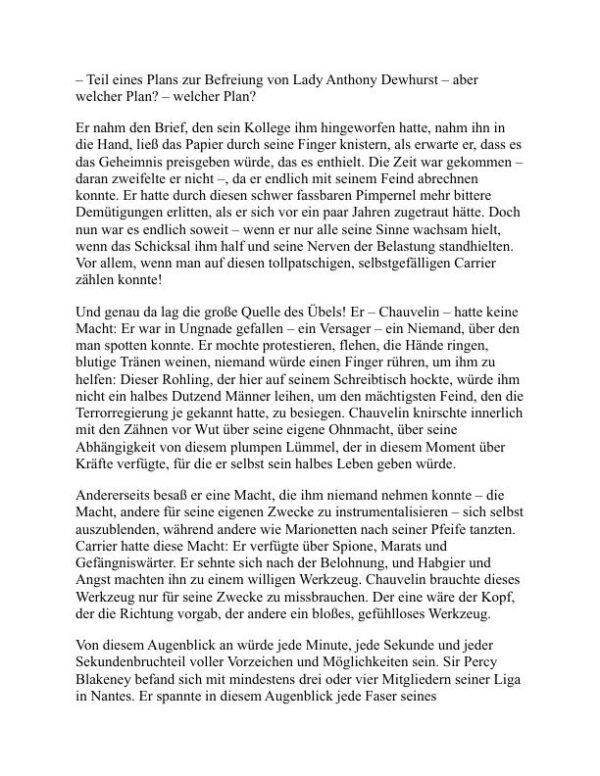 Lord Tonys Frau - Baroness Orczy (Lord Tony’s Wife - Deutsch) - Image 2