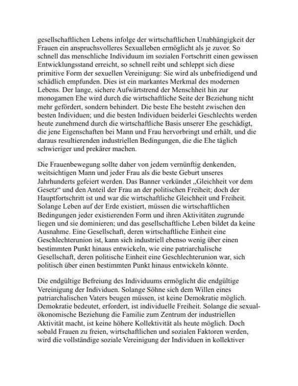 Frauen und Wirtschaft - Charlotte Perkins Gilman (Women and Economics - Deutsch) - Image 2