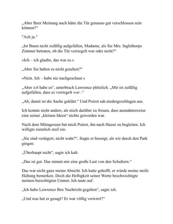 Die mysteriöse Affäre bei Styles - Agatha Christie (The Mysterious Affair at Styles - Deutsch) - Image 2
