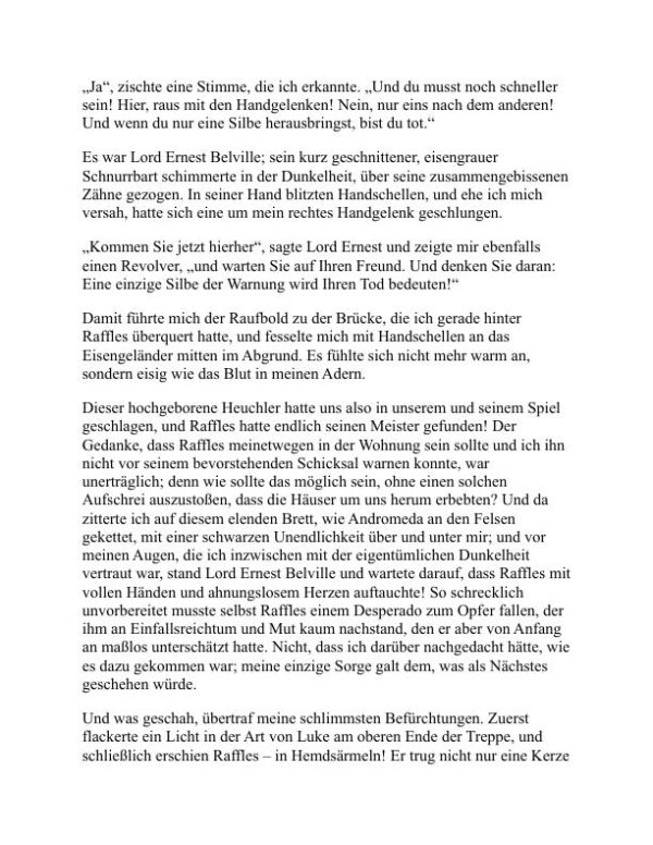 Die schwarze Maske - E. W. Hornung (The Black Mask - Deutsch) - Image 2