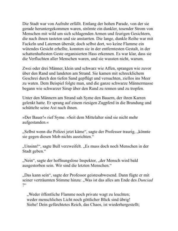 Der Mann, der Donnerstag war - G. K. Chesterton (The Man Who Was Thursday - Deutsch) - Image 2