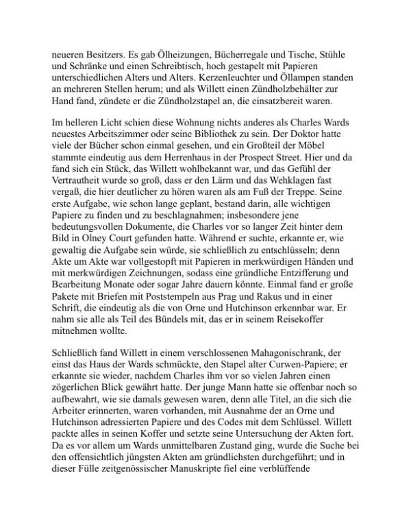 Der Fall Charles Dexter Ward - H. P. Lovecraft (The Case of Charles Dexter Ward - Deutsch) - Image 2