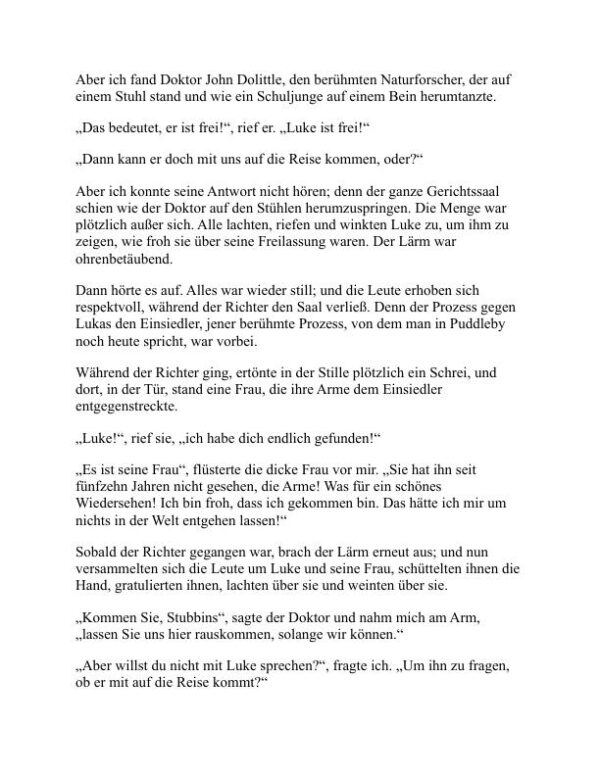 Die Reisen des Doktor Dolittle - Hugh Lofting (The Voyages of Doctor Dolittle - Deutsch) - Image 2