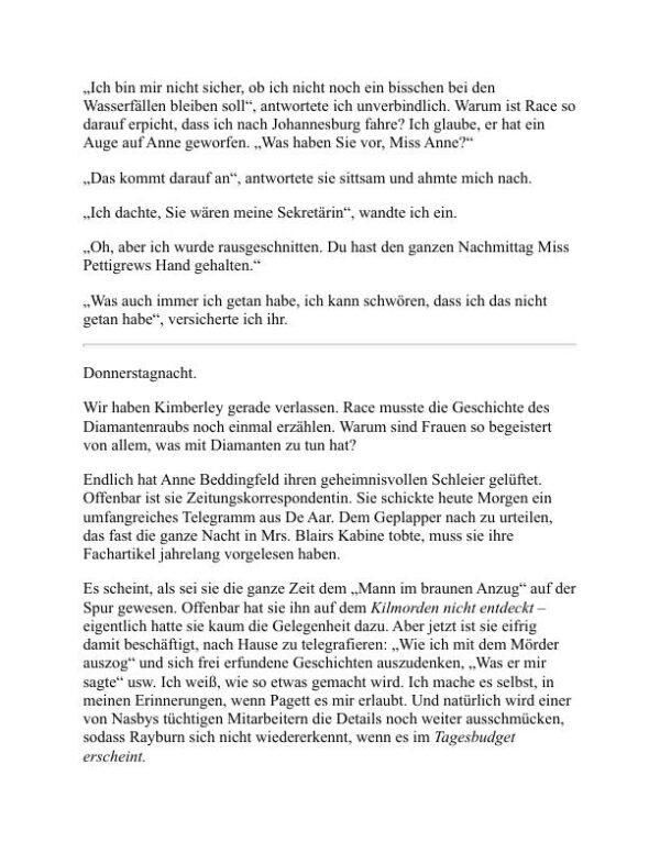 Der Mann im braunen Anzug - Agatha Christie (The Man in the Brown Suit - Deutsch) - Image 2