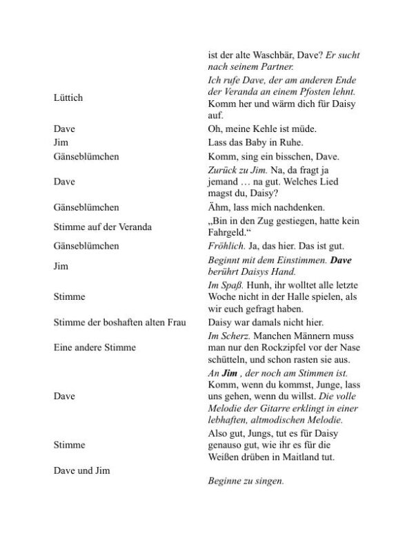 Der Maultierknochen - Langston Hughes (The Mule-Bone - Deutsch) - Image 2