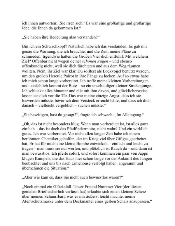 Die großen Vier - Agatha Christie (The Big Four - Deutsch) - Image 2