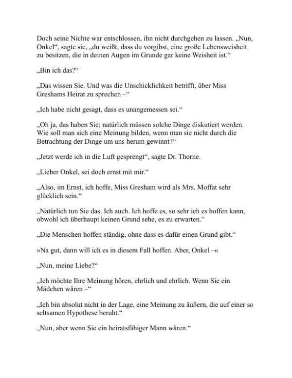 Doktor Thorne - Anthony Trollope (Doctor Thorne - Deutsch) - Image 2