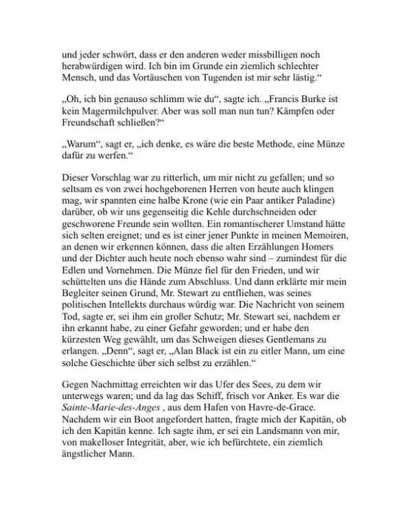 Der Meister von Ballantrae - Robert Louis Stevenson (The Master of Ballantrae - Deutsch) - Image 2