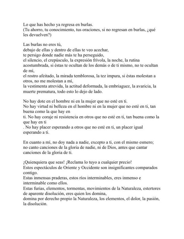 Hojas de hierba - Walt Whitman (Leaves of Grass - Espanol) - Image 2