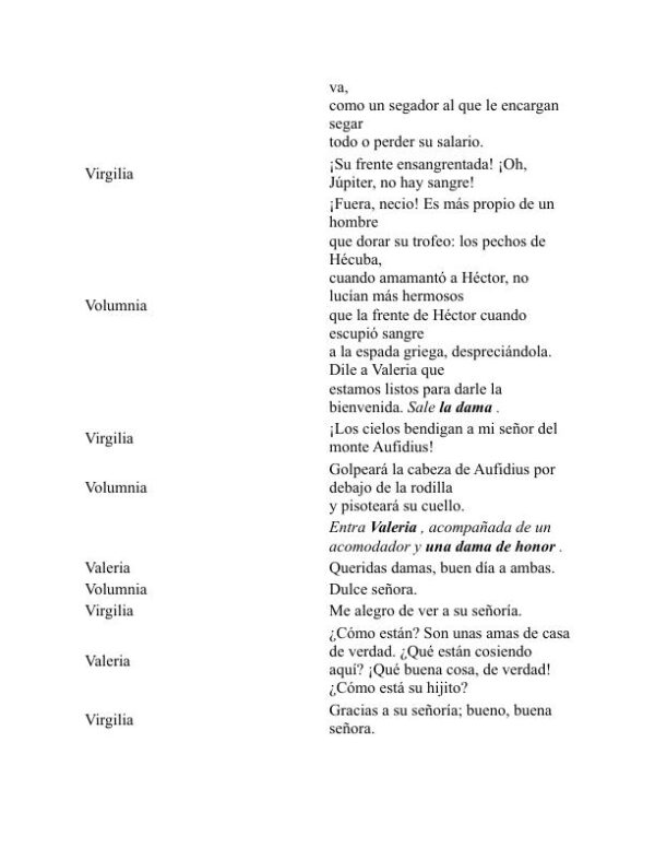 Coriolano - William Shakespeare (Coriolanus - Espanol) - Image 2