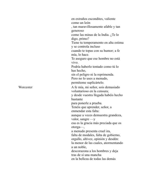Enrique IV, Parte I - William Shakespeare (Henry IV, Part I - Espanol) - Image 2