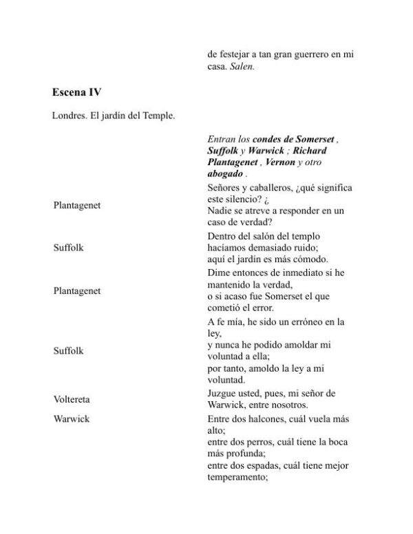 Enrique VI, Parte I - William Shakespeare (Henry VI, Part I - Espanol) - Image 2