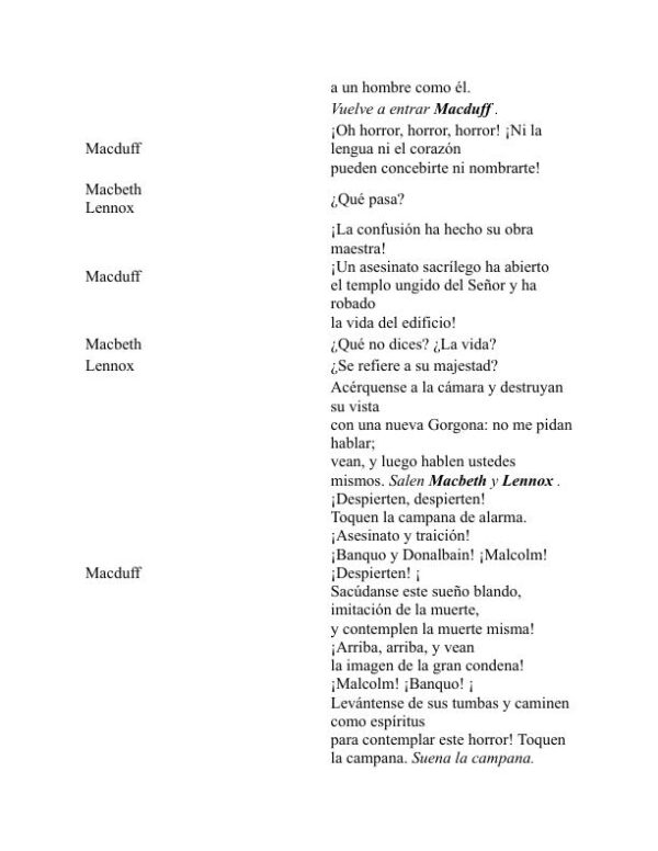 Macbeth - William Shakespeare (Macbeth - Espanol) - Image 2
