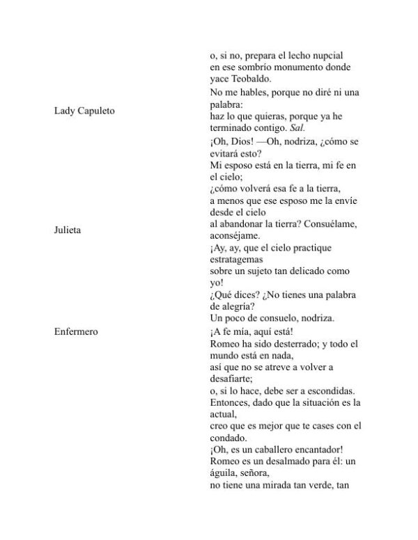 Romeo y Julieta - William Shakespeare (Romeo and Juliet - Espanol) - Image 2