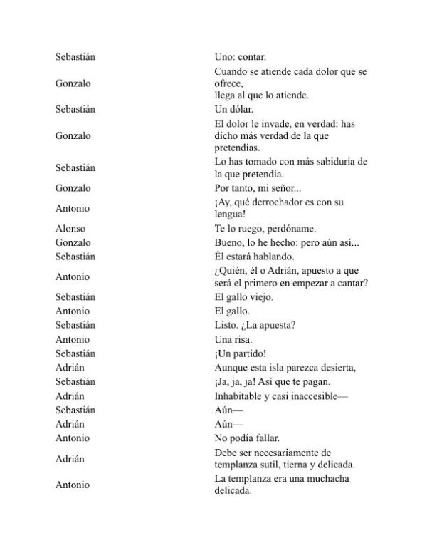 La tempestad - William Shakespeare (The Tempest - Espanol) - Image 2