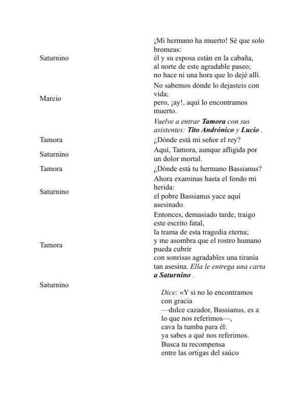 Tito Andrónico - William Shakespeare (Titus Andronicus - Espanol) - Image 2