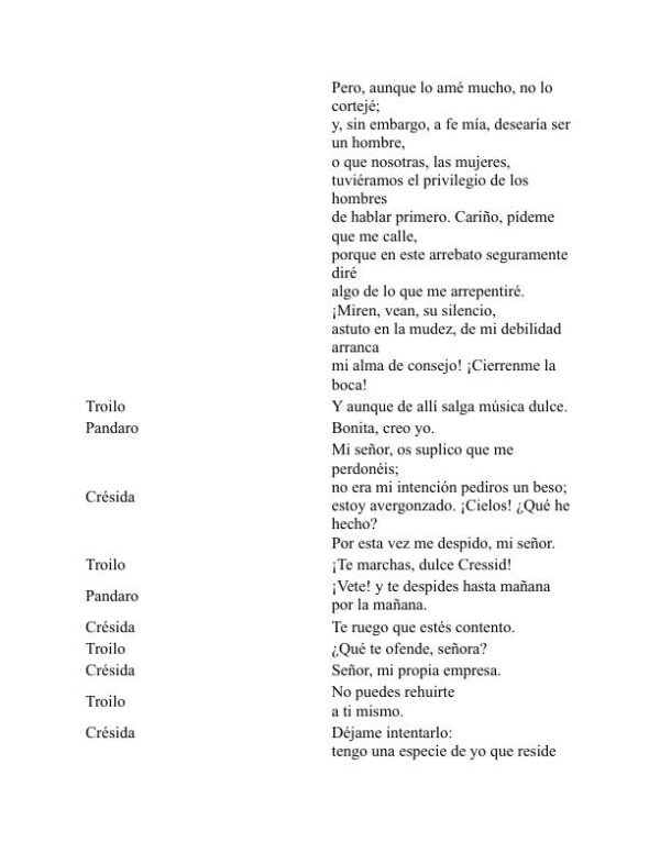 Troilo y Crésida - William Shakespeare (Troilus and Cressida - Espanol) - Image 2