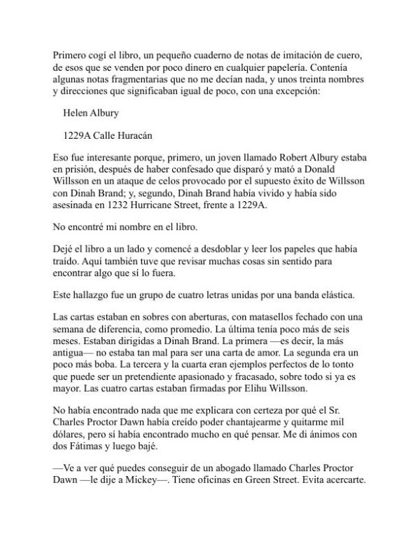 Cosecha roja - Dashiell Hammett (Red Harvest - Espanol) - Image 2