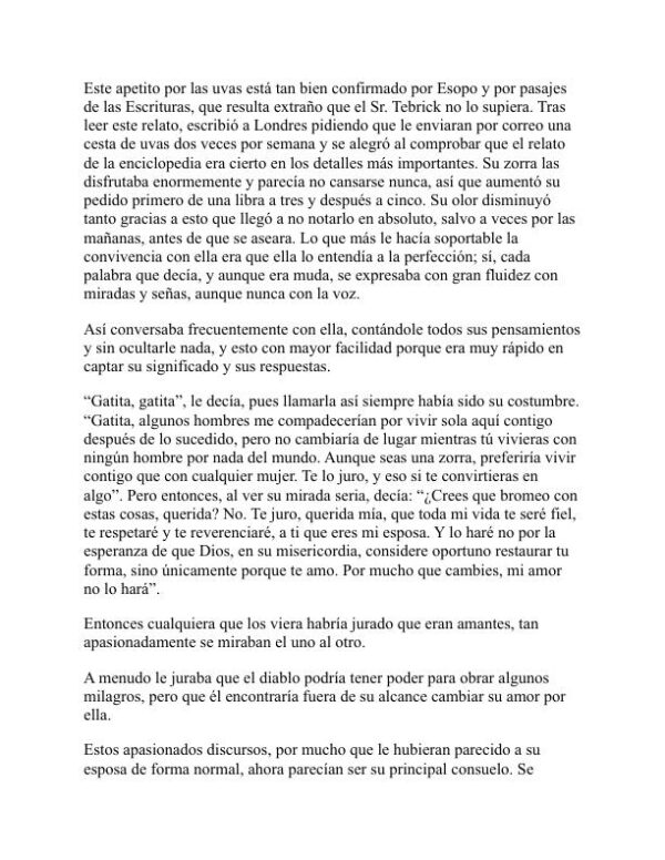 La dama se convierte en zorro - David Garnett (Lady Into Fox - Espanol) - Image 2