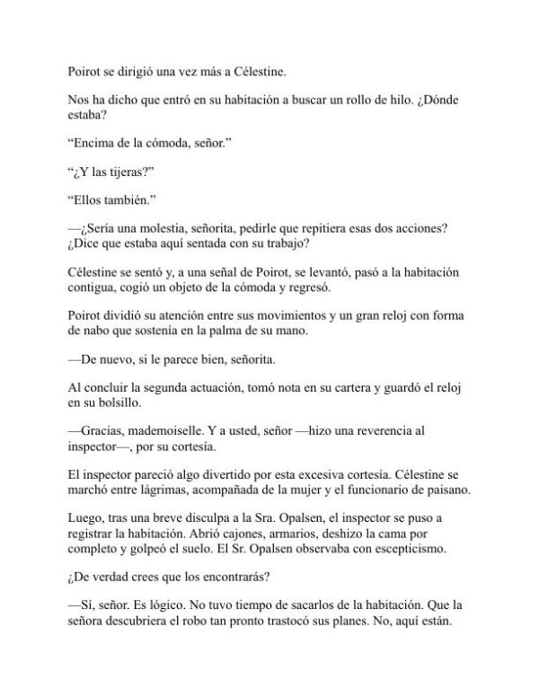 Poirot investiga - Agatha Christie (Poirot Investigates - Espanol) - Image 2