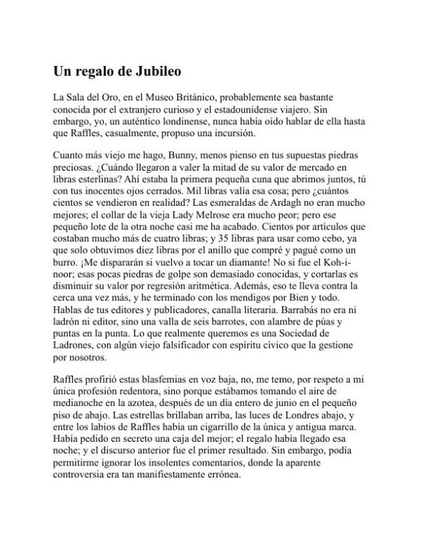 La Máscara Negra - E. W. Hornung (The Black Mask - Espanol) - Image 2