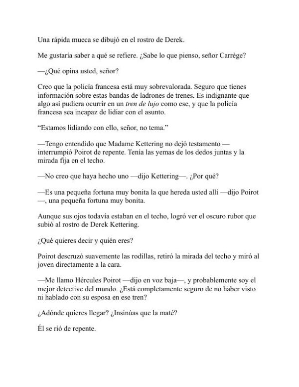 El misterio del tren azul - Agatha Christie (The Mystery of the Blue Train - Espanol) - Image 2