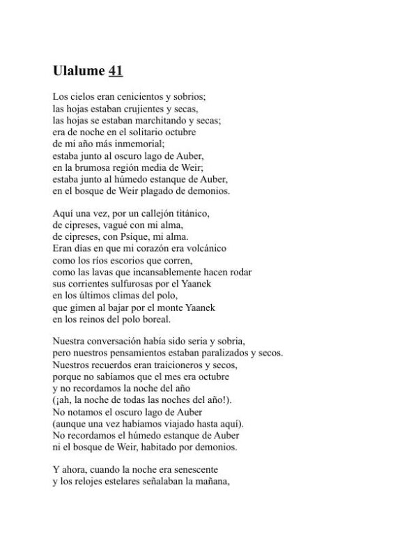Poesía - Edgar Allan Poe (Poetry - Espanol) - Image 2