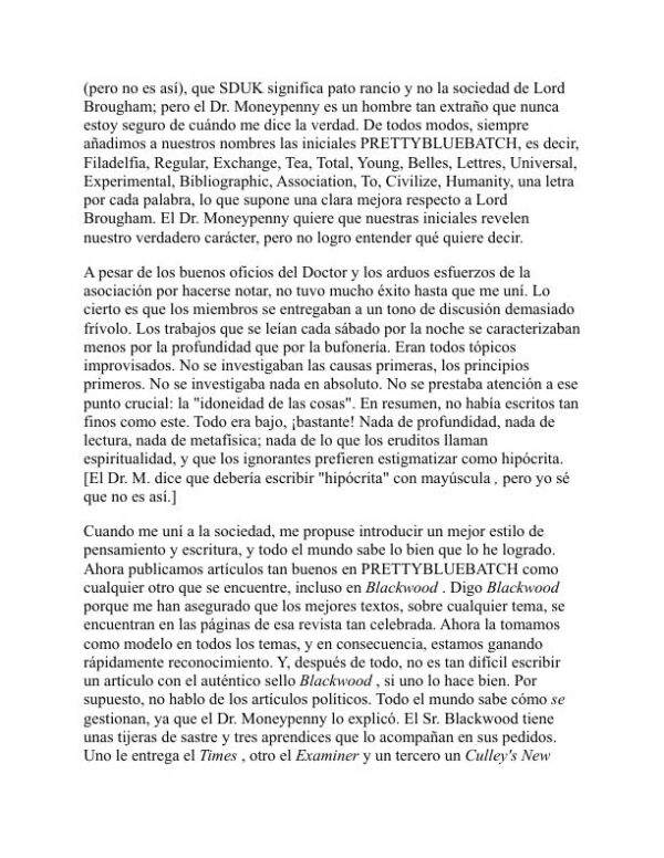 Cuento corto - Edgar Allan Poe (Short Fiction - Espanol) - Image 2