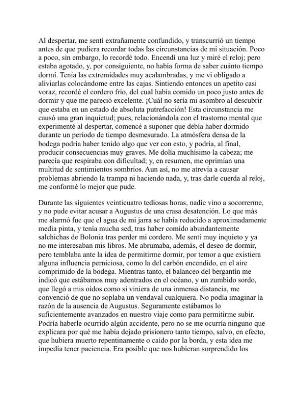 La narrativa de Arthur Gordon Pym de Nantucket - Edgar Allan Poe (The Narrative of Arthur Gordon Pym of Nantucket - Espanol) - Image 2