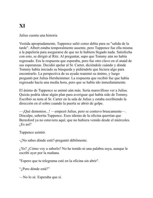 El adversario secreto - Agatha Christie (The Secret Adversary - Espanol) - Image 2