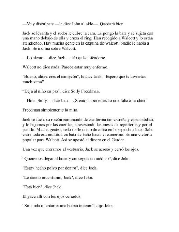 Cuento corto - Ernest Hemingway (Short Fiction - Espanol) - Image 2