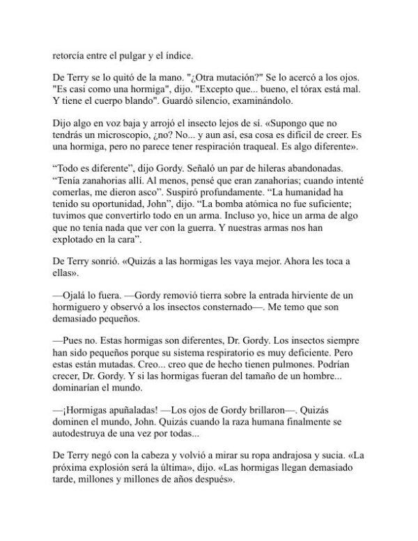 Cuento corto - Frederik Pohl (Short Fiction - Espanol) - Image 2