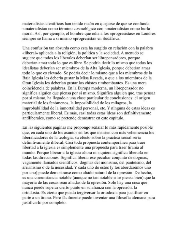Ortodoxia - G. K. Chesterton (Orthodoxy - Espanol) - Image 2