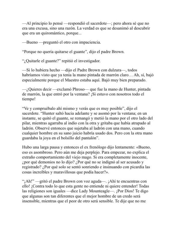 El secreto del padre Brown - G. K. Chesterton (The Secret of Father Brown - Espanol) - Image 2