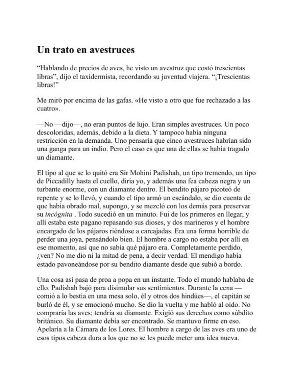 Cuento corto - H. G. Wells (Short Fiction - Espanol) - Image 2