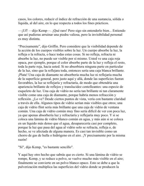 El hombre invisible - H. G. Wells (The Invisible Man - Espanol) - Image 2