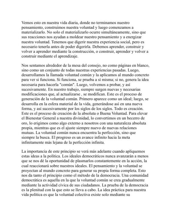 El nuevo estado - Mary Parker Follett (The New State - Espanol) - Image 2