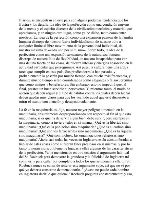 Cultura y anarquía - Matthew Arnold (Culture and Anarchy - Espanol) - Image 2