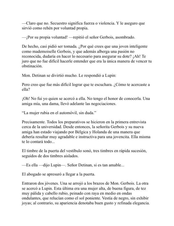 Arsène Lupin contra Herlock Sholmes - Maurice Leblanc (Arsène Lupin Versus Herlock Sholmes - Espanol) - Image 2