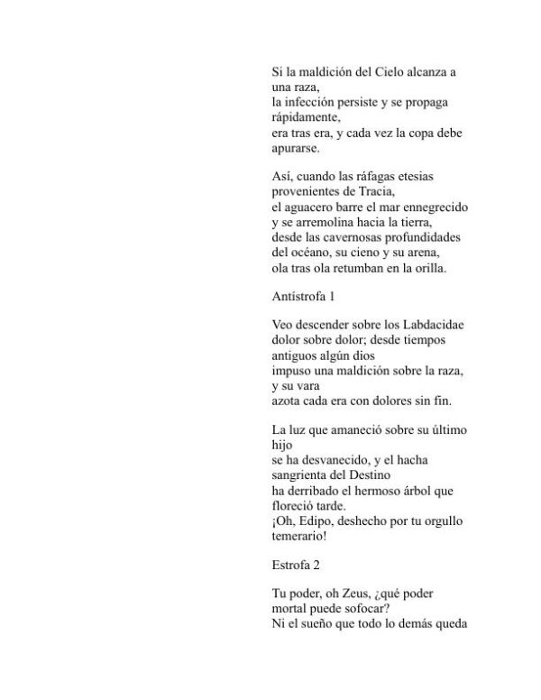 Antígona - Sophocles (Antigone - Espanol) - Image 2