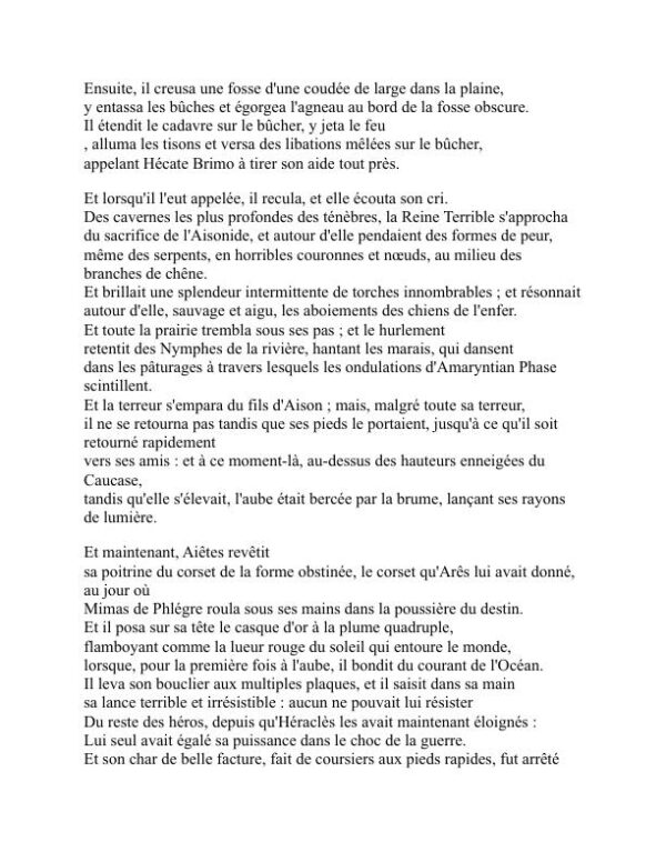 Les Argonautica - Apollonius of Rhodes (The Argonautica - Francais) - Image 2